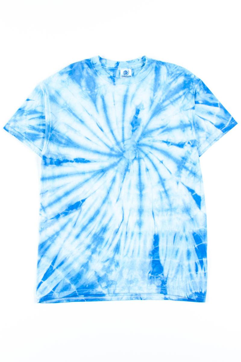 Blue Tie Dye Shirt Product Image