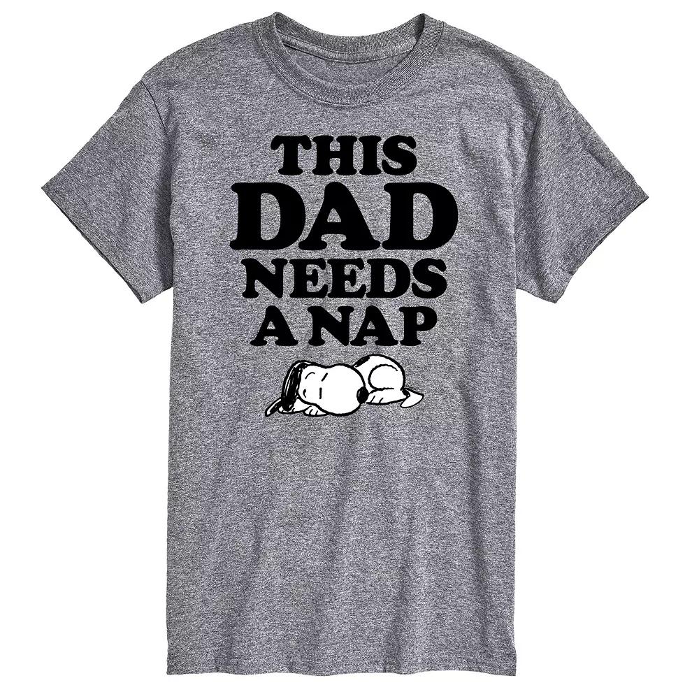 Men's Peanuts This Dad Needs A Nap Graphic Tee,  Product Image