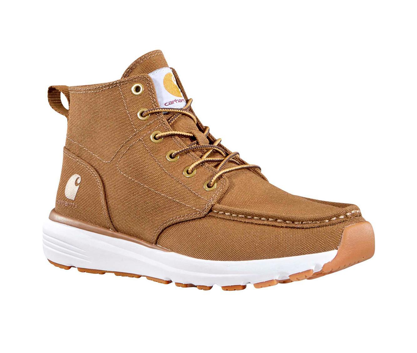 Men's Carhartt Haslett Moc Toe Canvas Chukka Work Boots Product Image