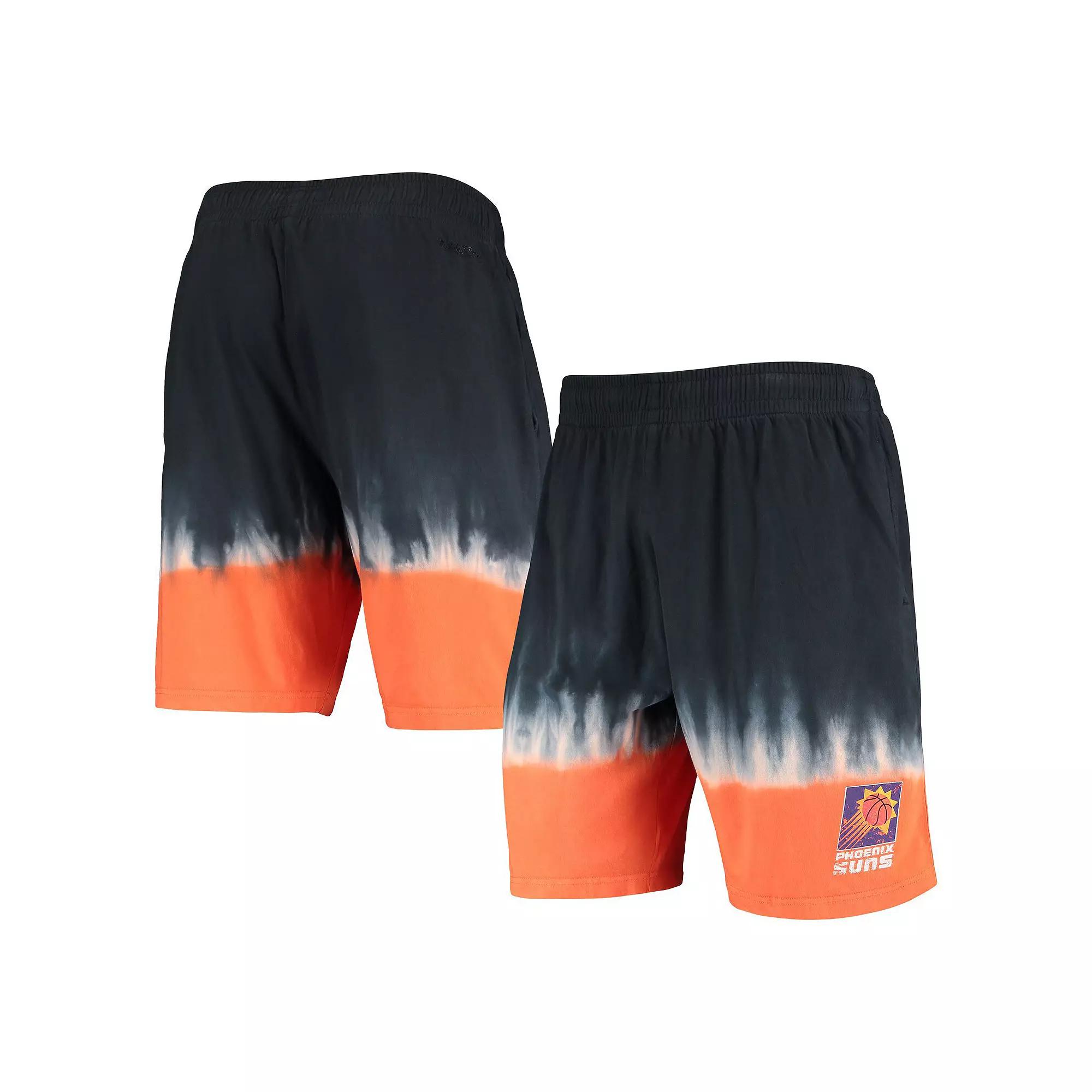 Men's Mitchell & Ness Black/Orange Phoenix Suns Hardwood Classic Authentic Shorts, Size: XL, Phx Black Product Image
