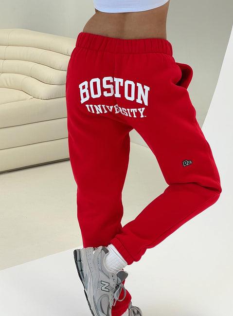 BU Sweatpants Red Product Image