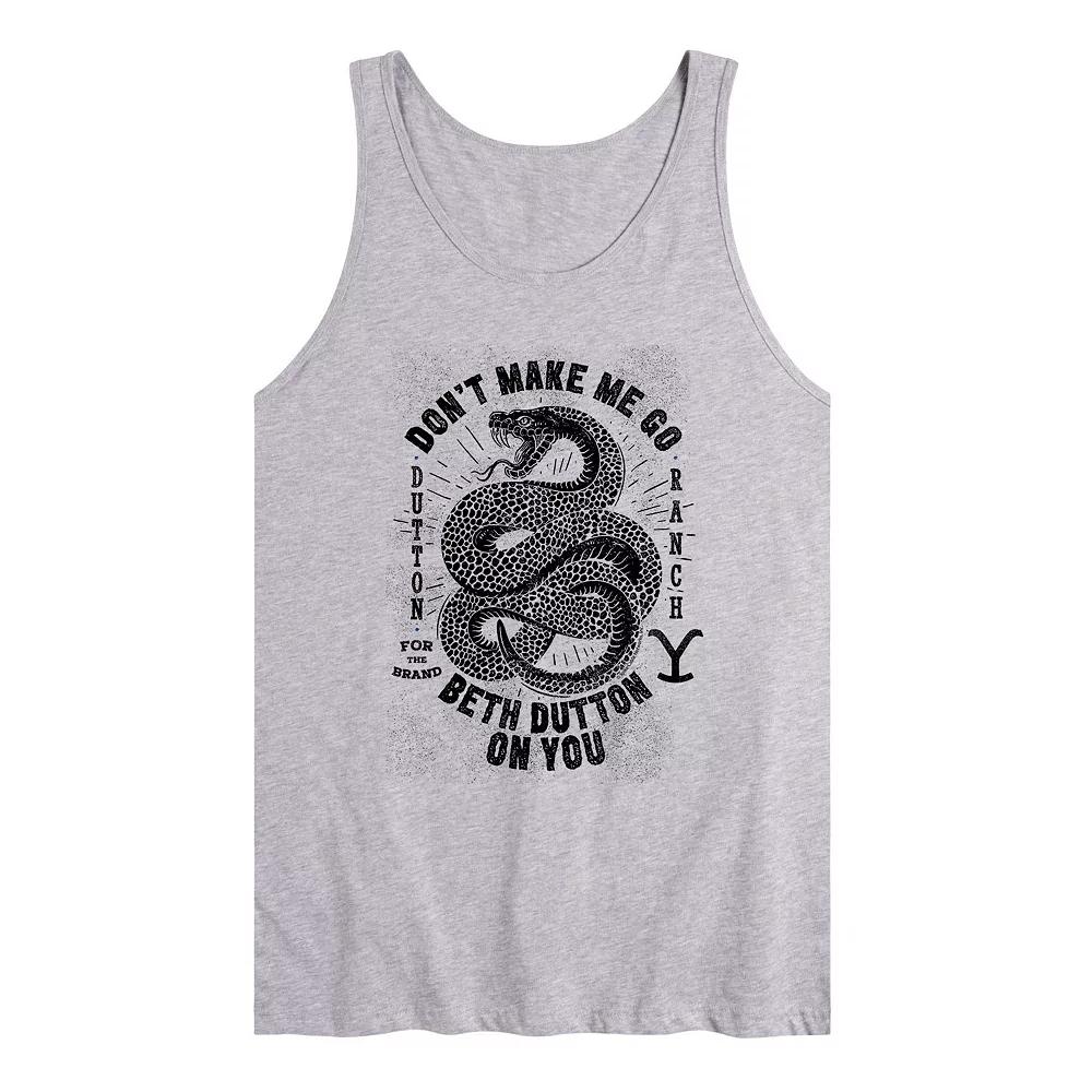 Men's Yellowstone Make Me Go Beth Tank Top,  Product Image