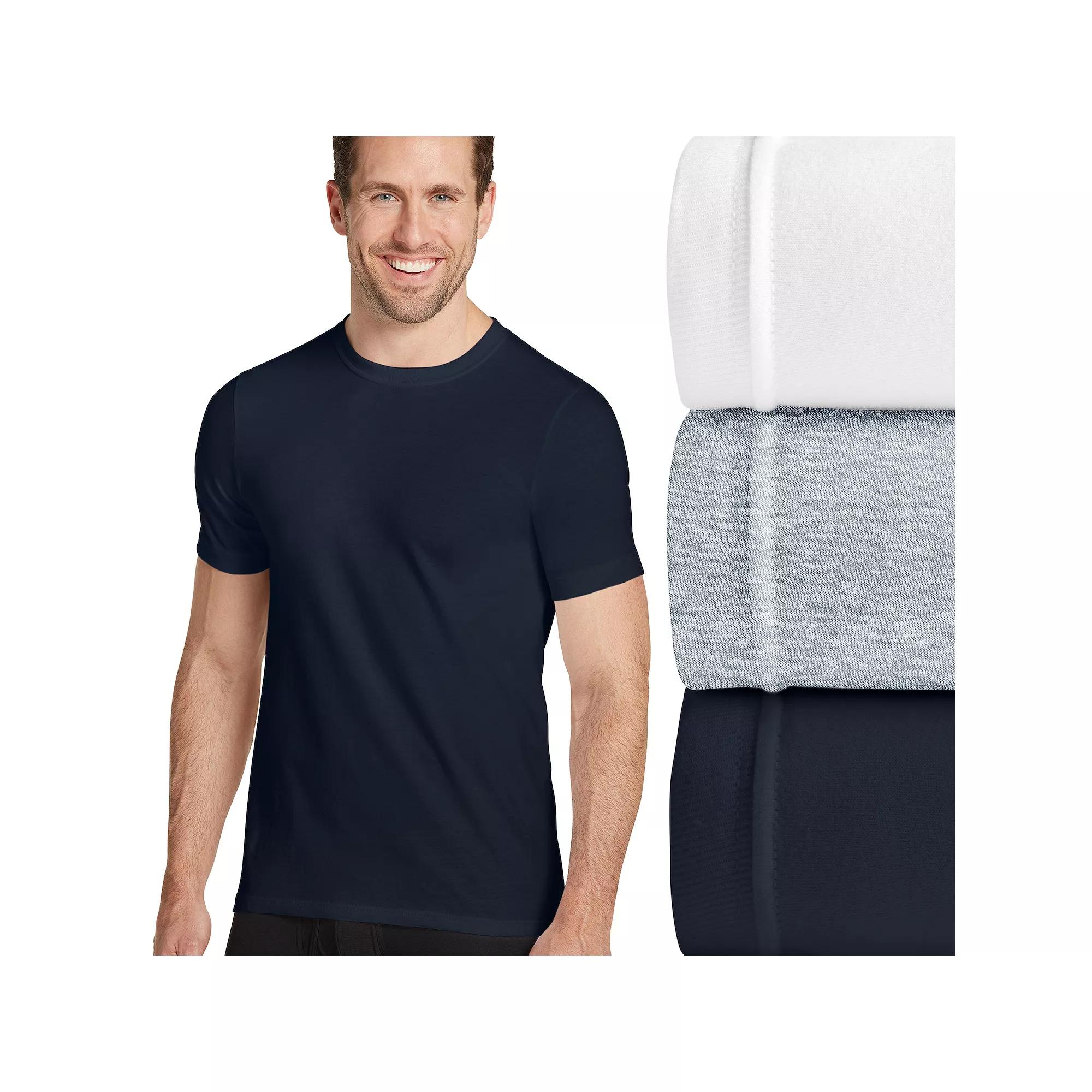 Men's Jockey® Classic 3-pack Crewneck Undershirt,  Product Image