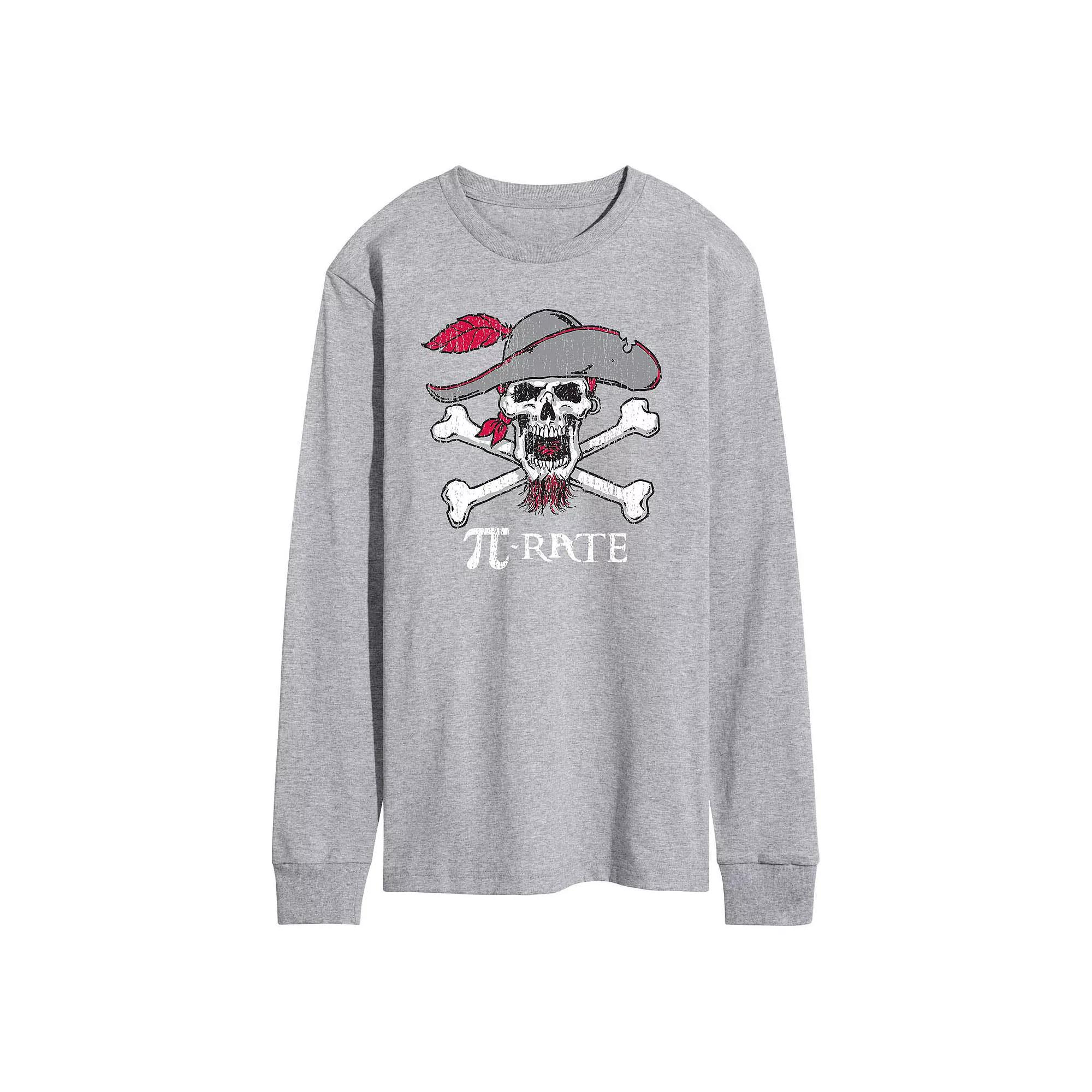 Men's Pi-Rate Long Sleeve Tee,  Product Image