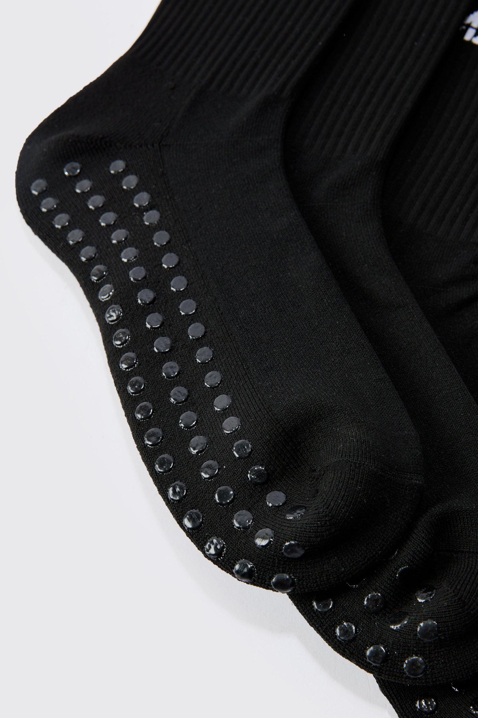 Man Active Training Grip Crew 3 Pack Socks | boohooMAN USA Product Image