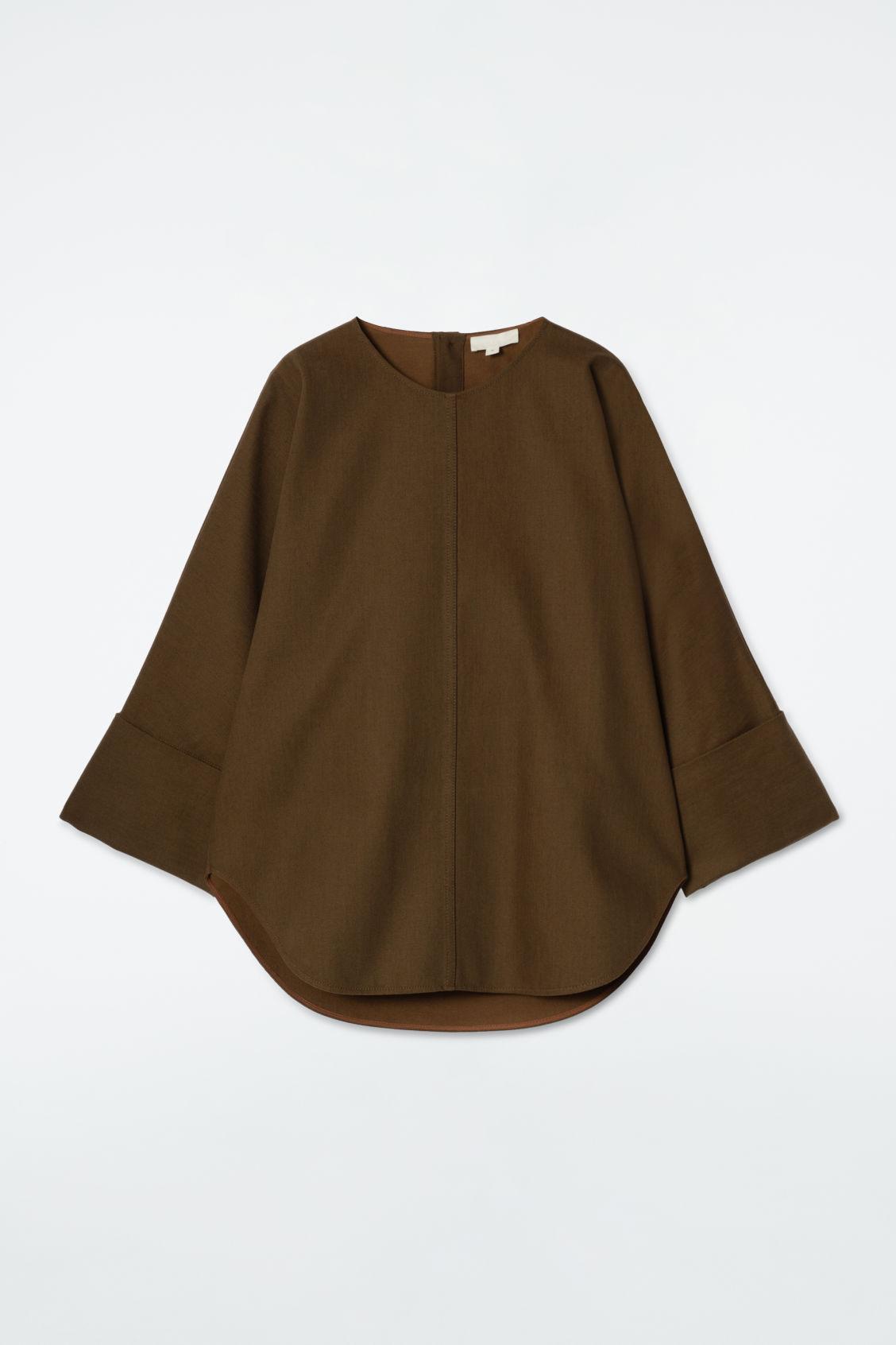 OVERSIZED DENIM TOP Product Image