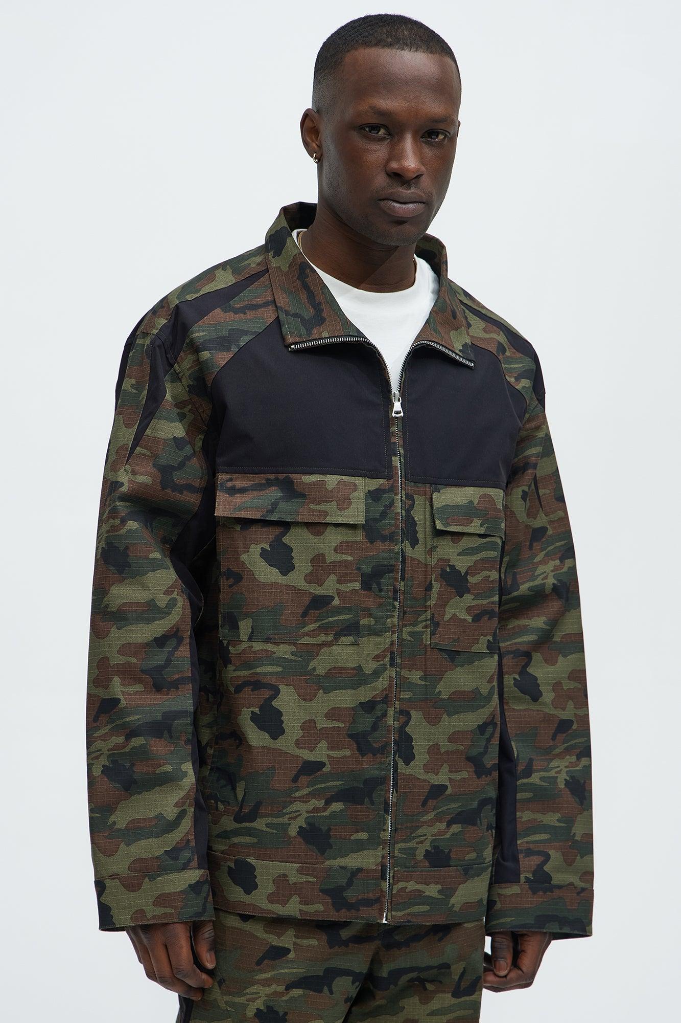 Ripstop Contrast Camo Jacket - Camouflage Product Image