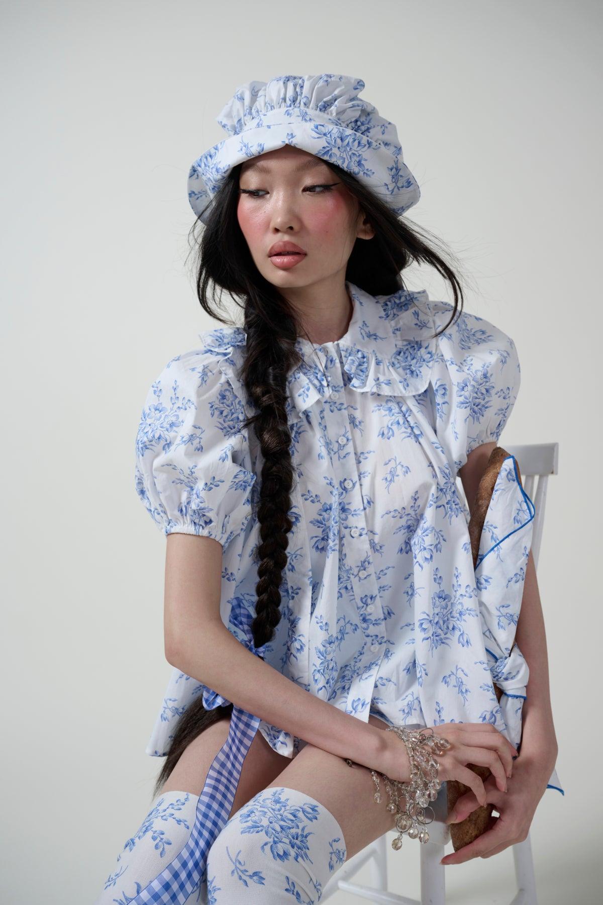 The Bed & Breakfast Cream Puff Blouse Product Image