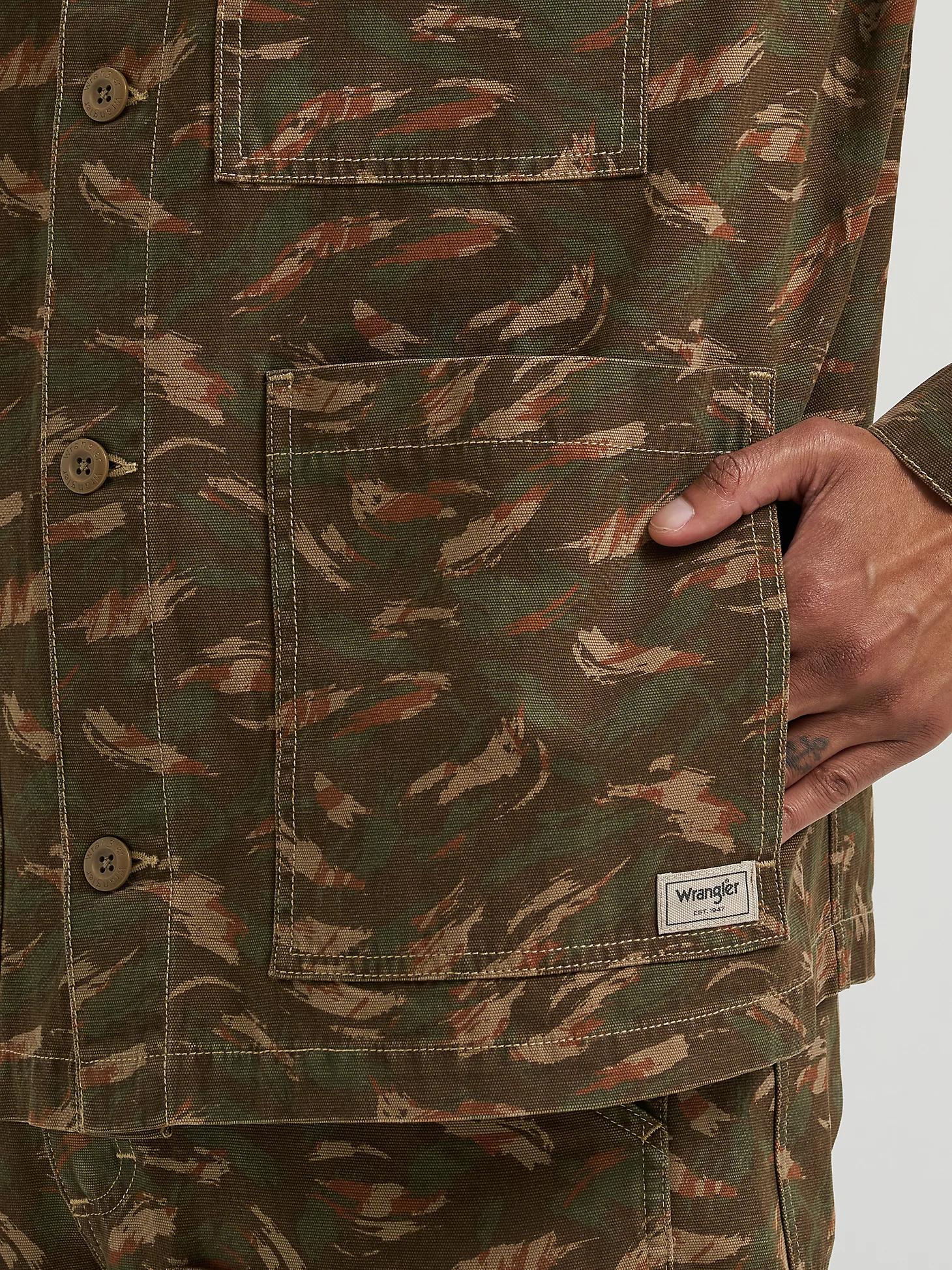 Men's Utility Chore Jacket in Micro Brushstroke Product Image