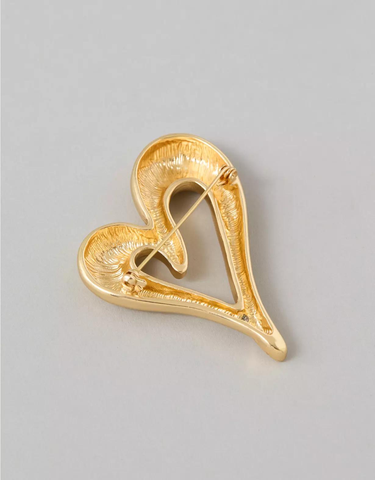 AEO Heart Brooch Product Image