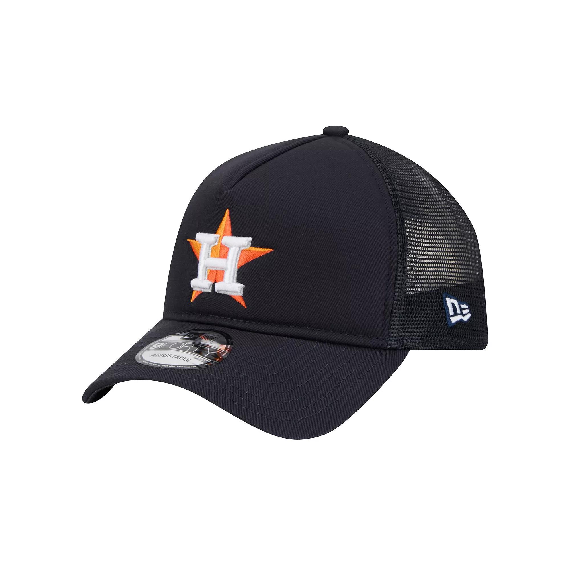 New Era Mens New Era Astros 940 A Frame Trucker EG - Mens Navy/Navy Product Image