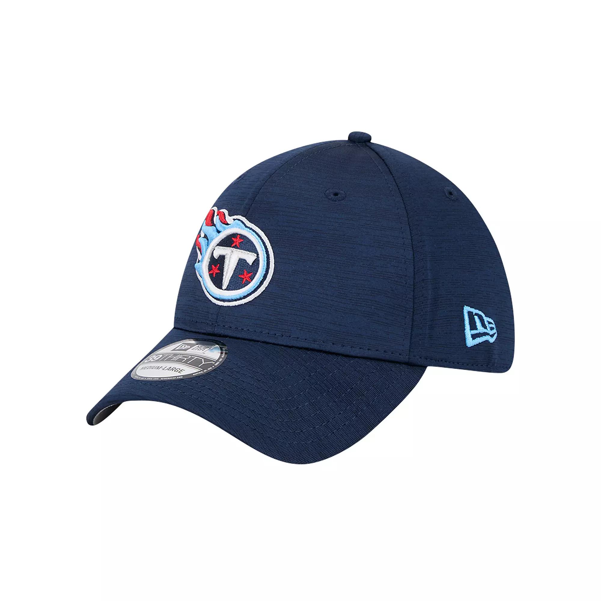 Men's New Era Navy Tennessee Titans Active Tech 39THIRTY Flex Hat,  Product Image