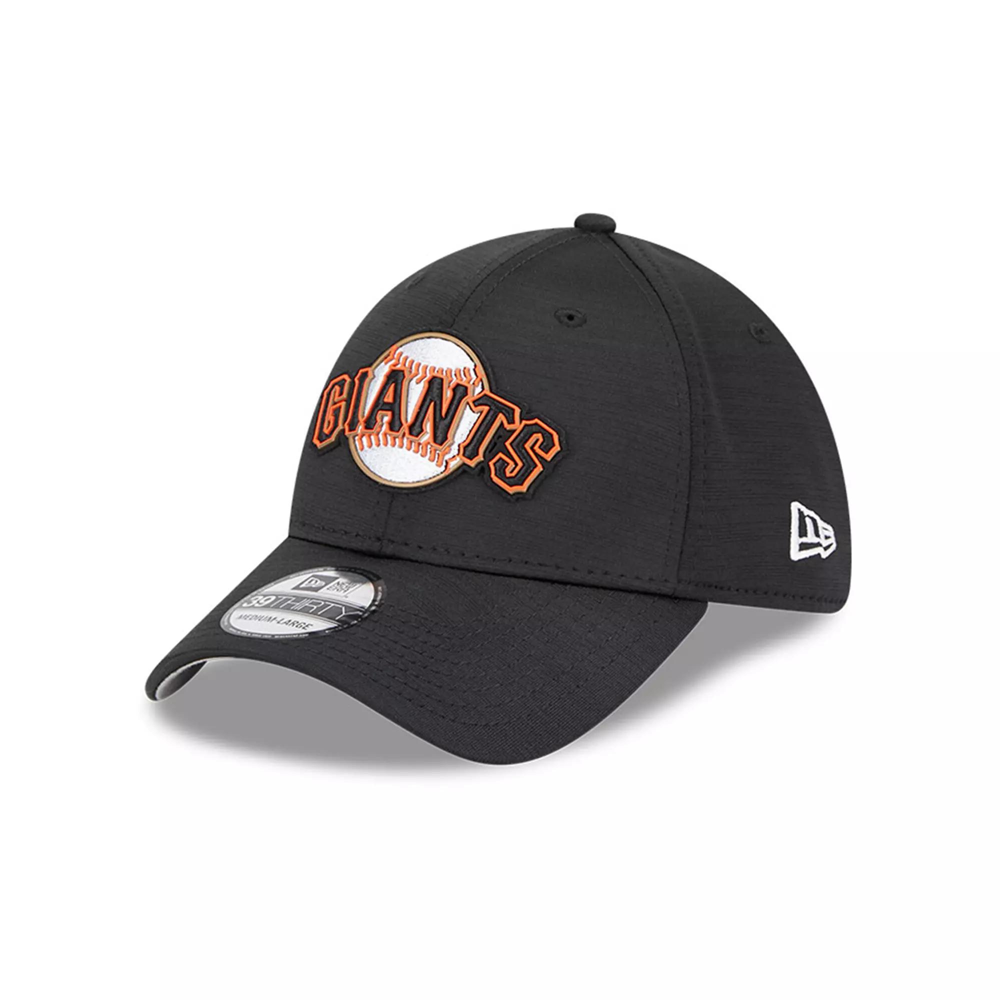 Men's New Era Black San Francisco Giants 2023 Clubhouse 39THIRTY Flex Hat,  Product Image