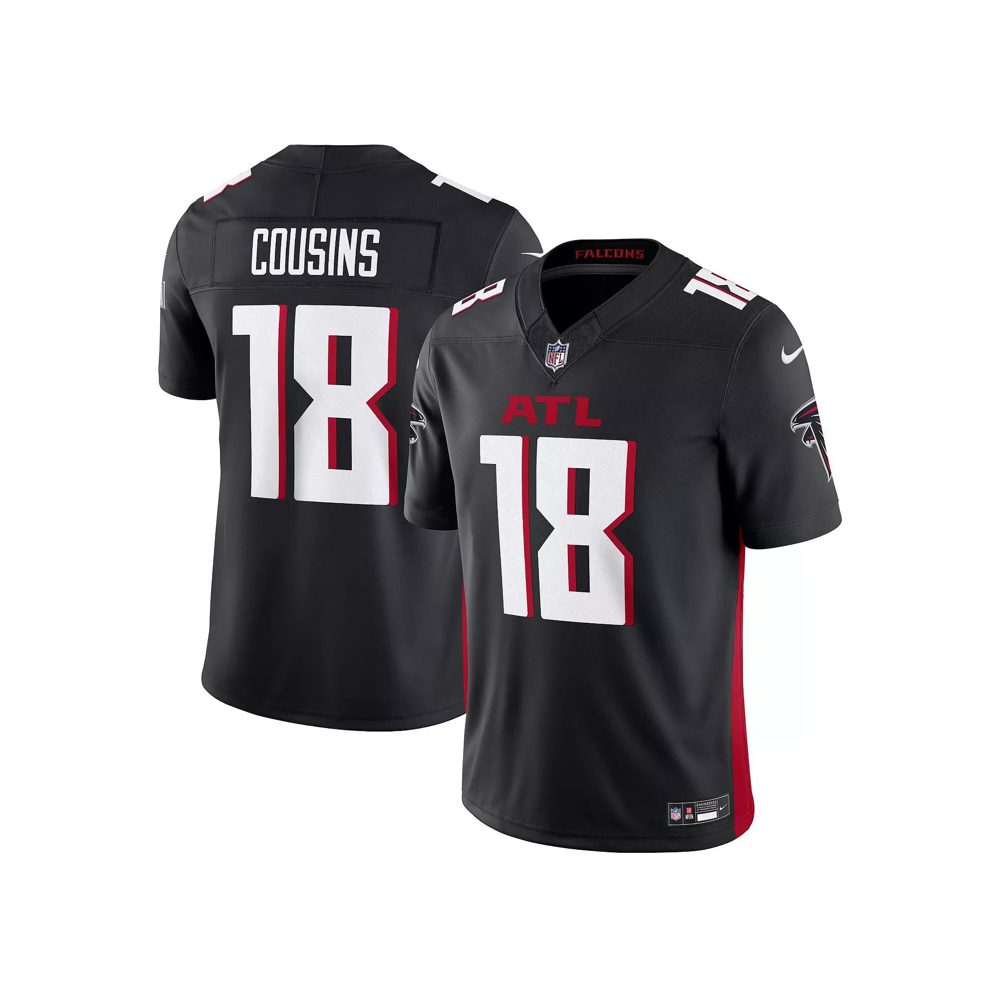 Men's Nike Kirk Cousins Black Atlanta Falcons Vapor F.U.S.E. Limited Jersey,  Product Image