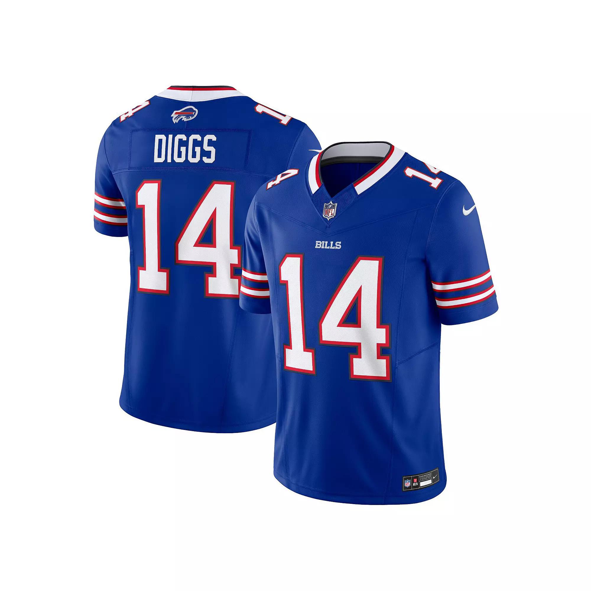 Men's Nike Stefon Diggs Royal Buffalo Bills Vapor F.U.S.E. Limited Jersey, Size: XL, Blue Product Image