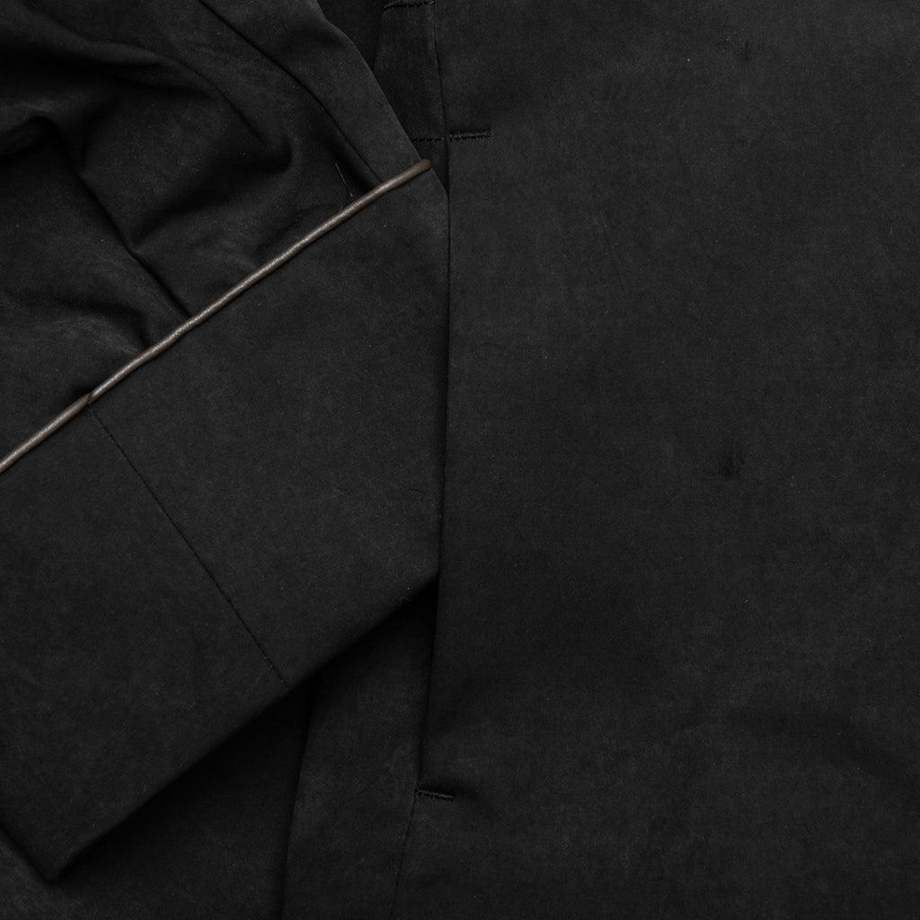Faux Suede Jacket - Black Male Product Image