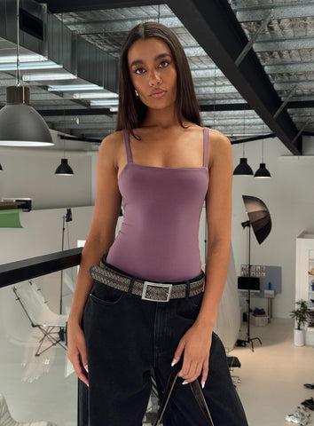 Off Stage Bodysuit Purple Product Image