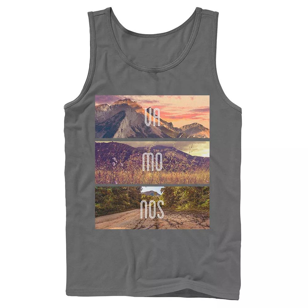 Men's Gonzales Vamonos Lanscape Portrait Stack Tank Top,  Product Image
