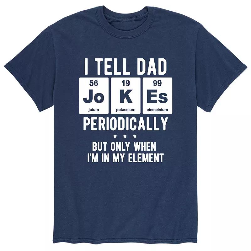 Men's Dad Jokes Periodically Tee,  Product Image