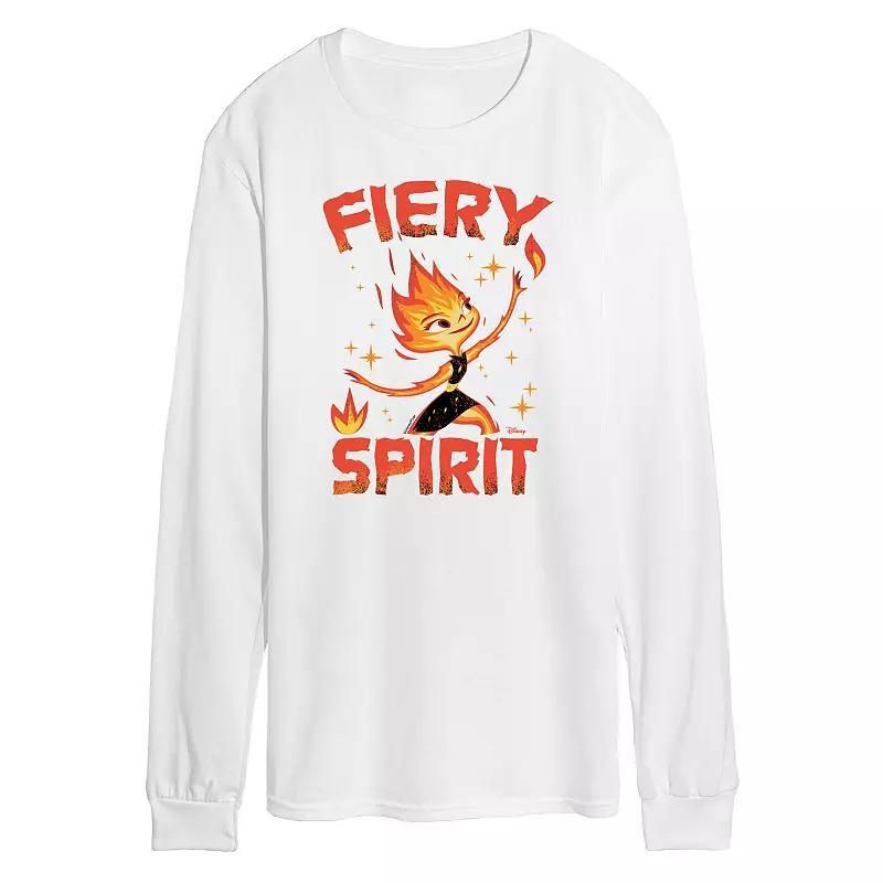 Disney's Elemental Men's Fiery Spirit Long Sleeve,  Product Image