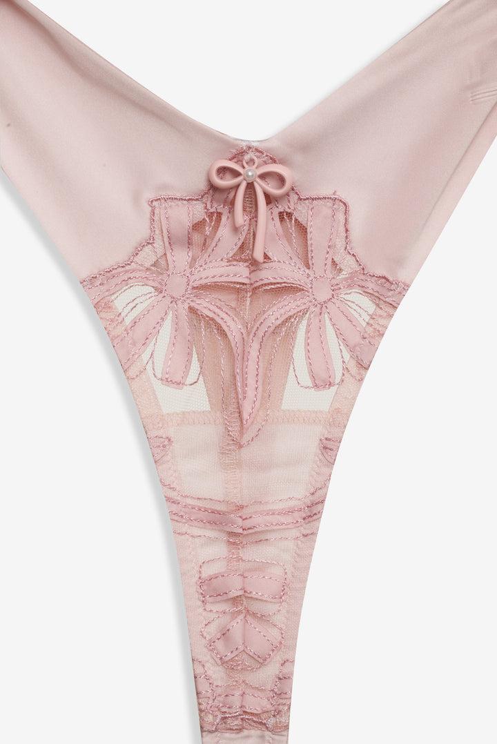 Hallie Thong Panty — Pink Product Image