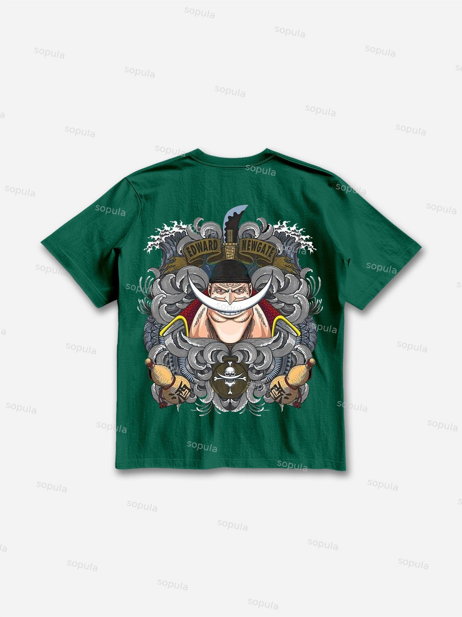 Anime Graphic Legacy Print Cotton T-shirt Product Image