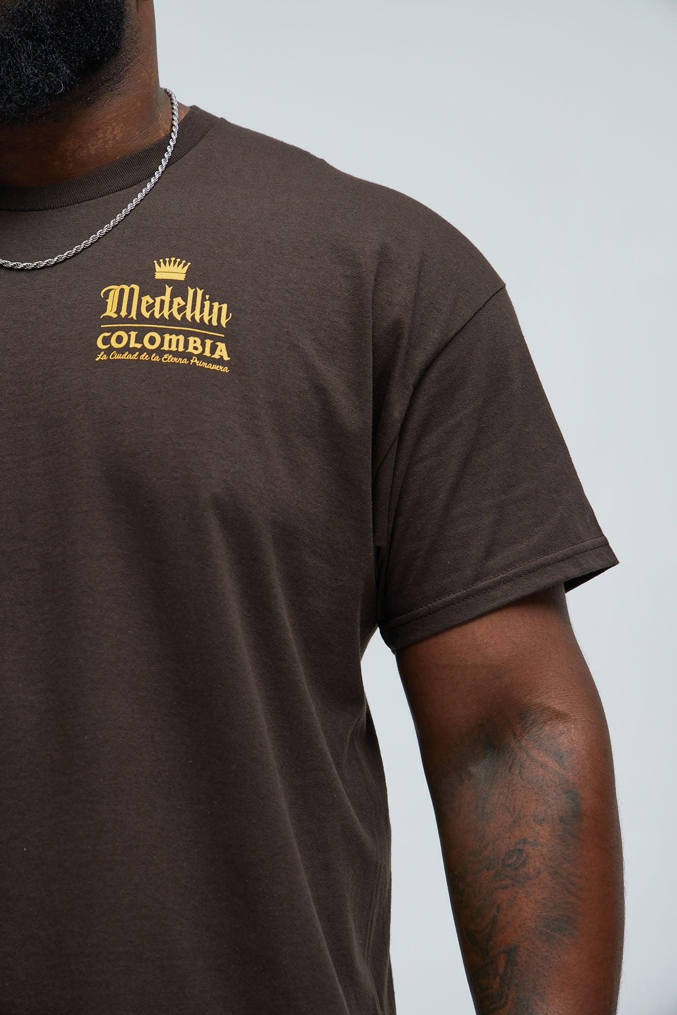 Medellin Forever Short Sleeve Tee - Brown Product Image