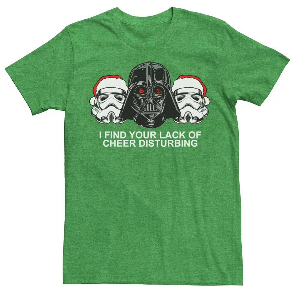 Men's Star Wars Vader Trooper Lack Of Cheer Disturbing Tee,  Product Image