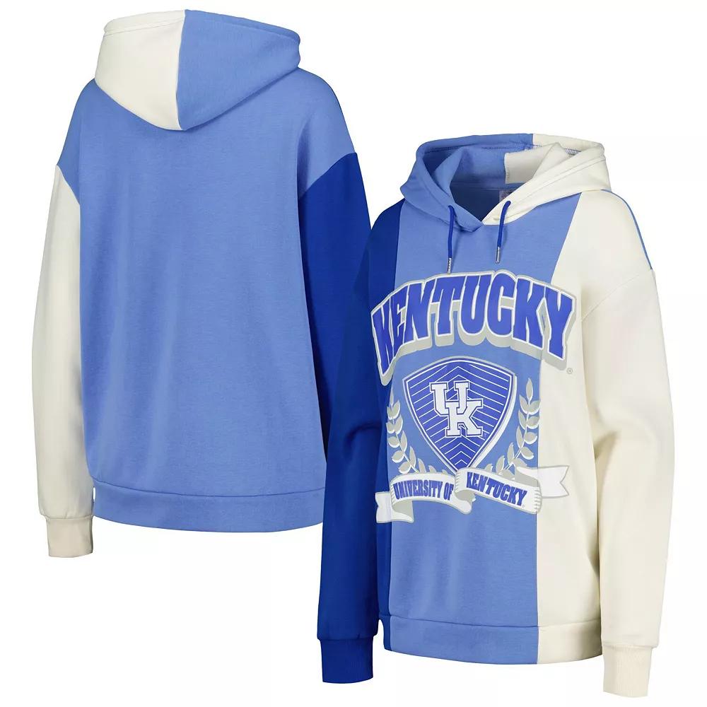 Women's Gameday Couture Royal Kentucky Wildcats Hall of Fame Colorblock Pullover Hoodie, Size: XL, Blue Product Image