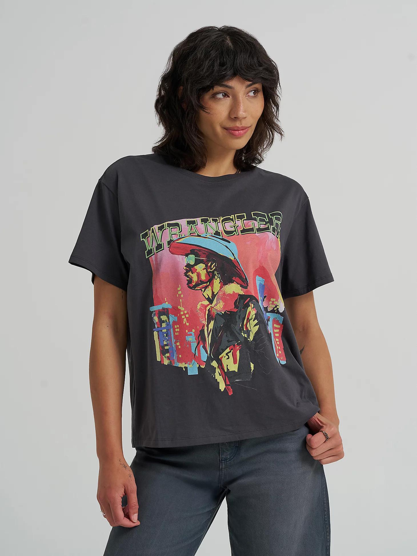 Women's Neon Graphic Tee | Women's TOPS | Wrangler® Product Image