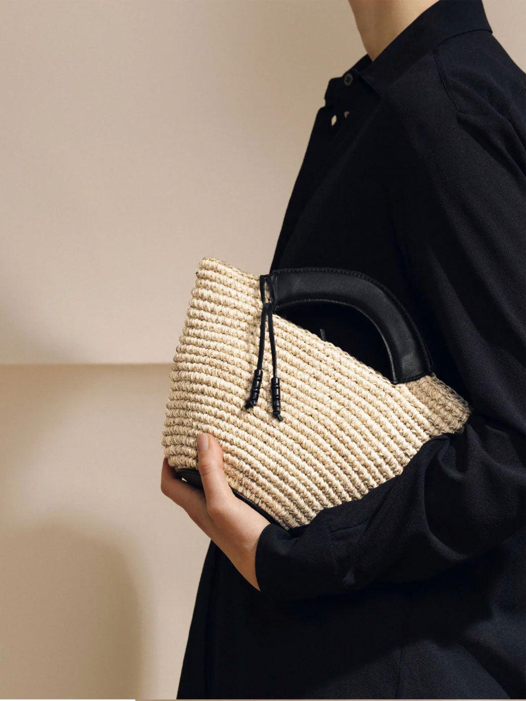 The Small Woven Shopper Product Image
