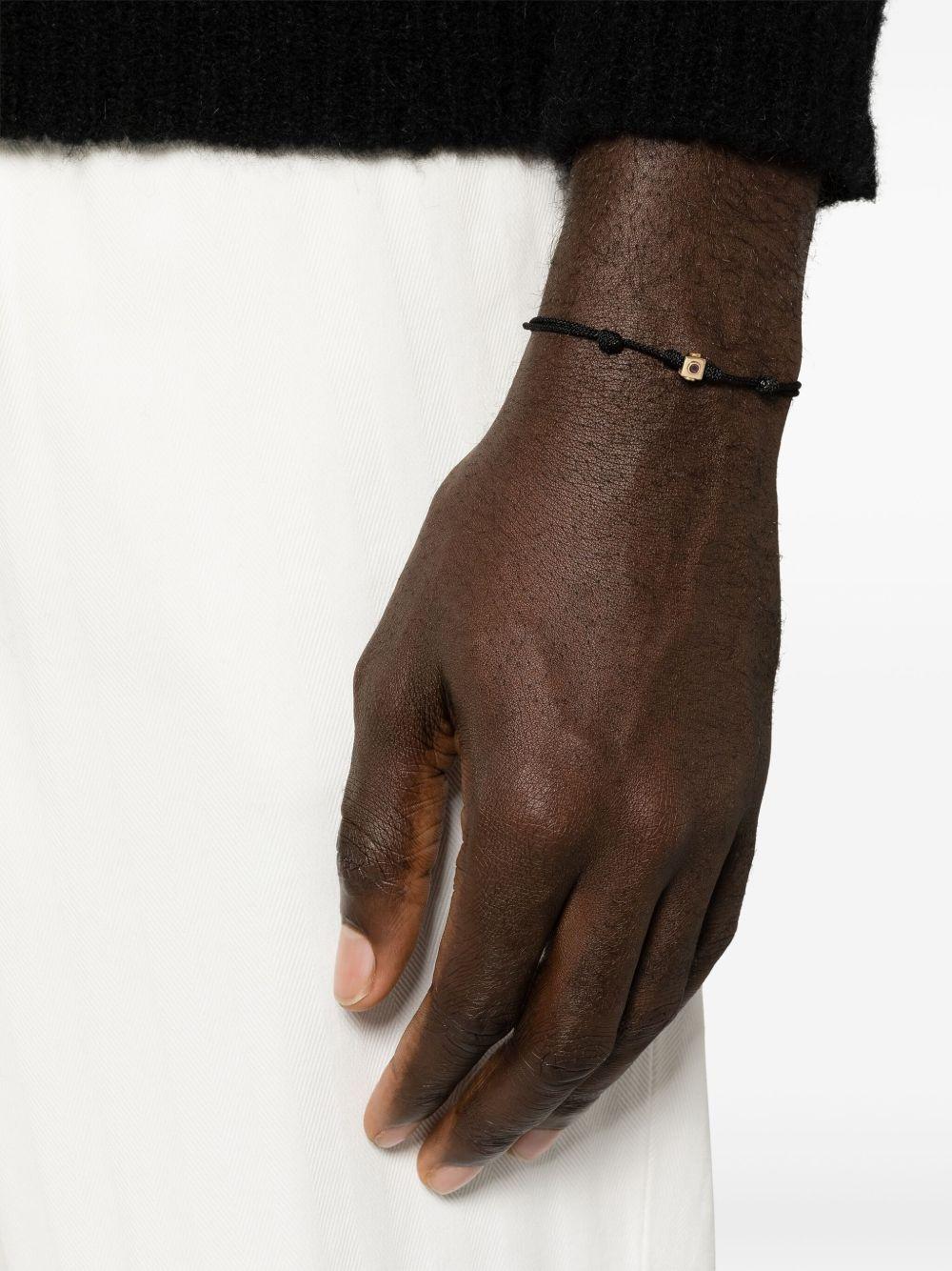 14kt yellow gold tourmaline cord bracelet Product Image