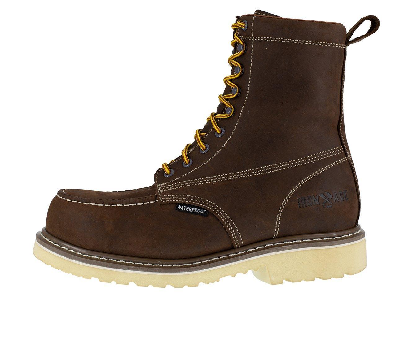 Men's Iron Age Solidifier 8" Composite Toe Work Boots Product Image