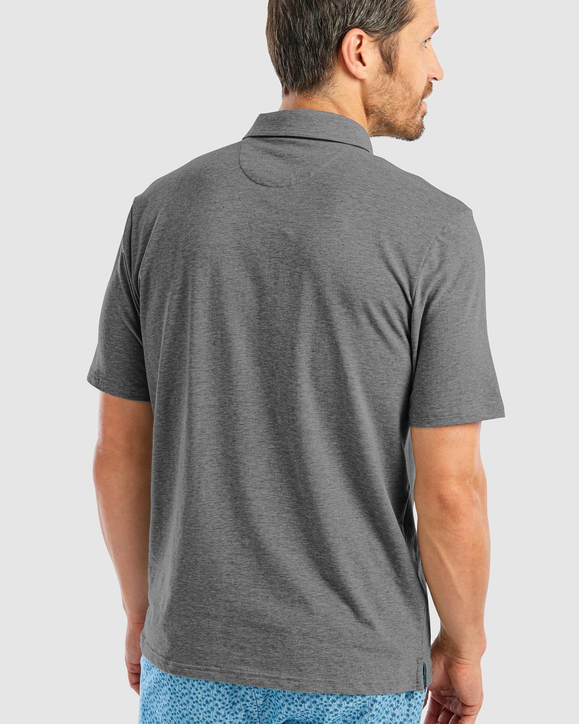 GS- TEST -  Heathered Original Polo Product Image