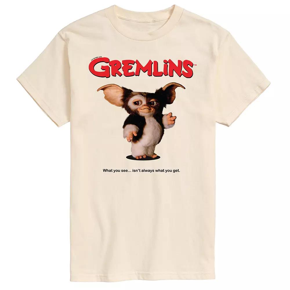 Big & Tall Gremlins Movie Poster Graphic Tee, Men's,  Product Image