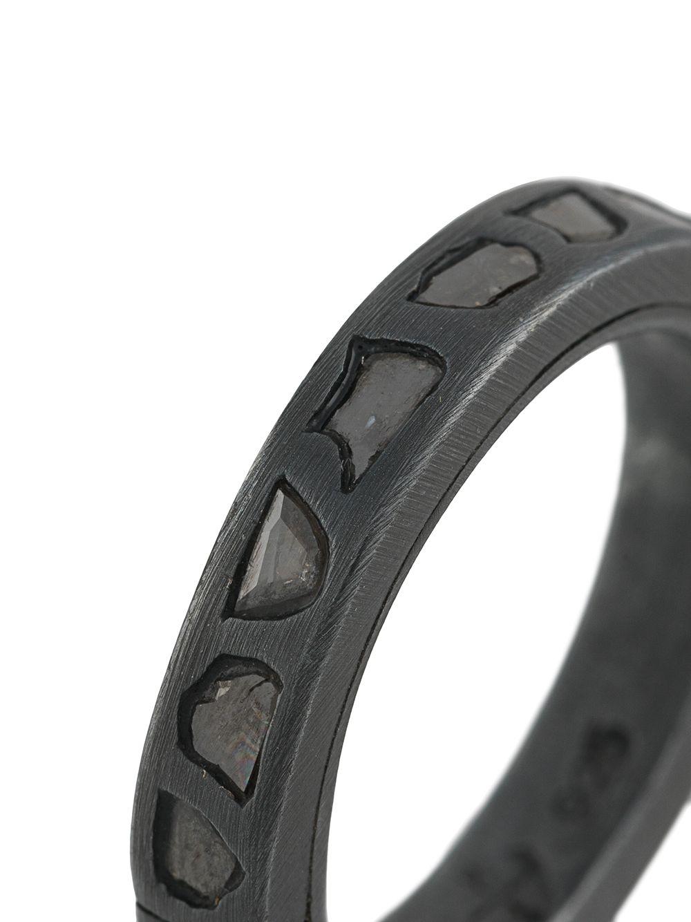 diamond detail band ring Product Image