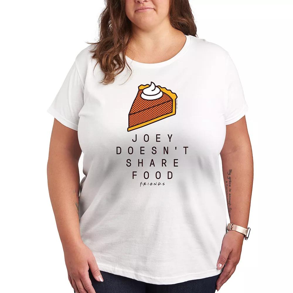 Plus Friends Joey Doesn't Share Food Graphic Tee, Women's,  Product Image