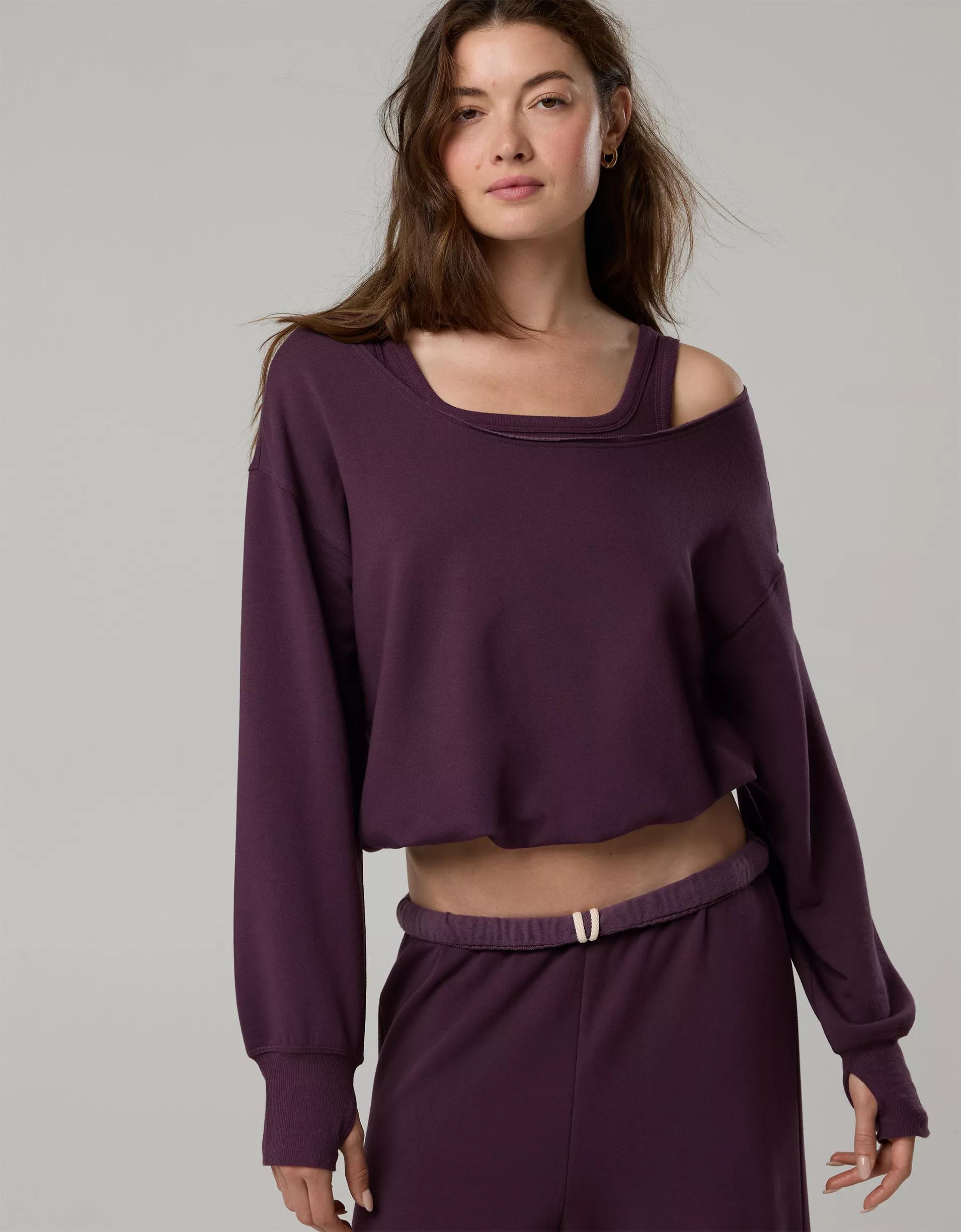 OFFLINE By Aerie OTT Layered Sweatshirt Product Image