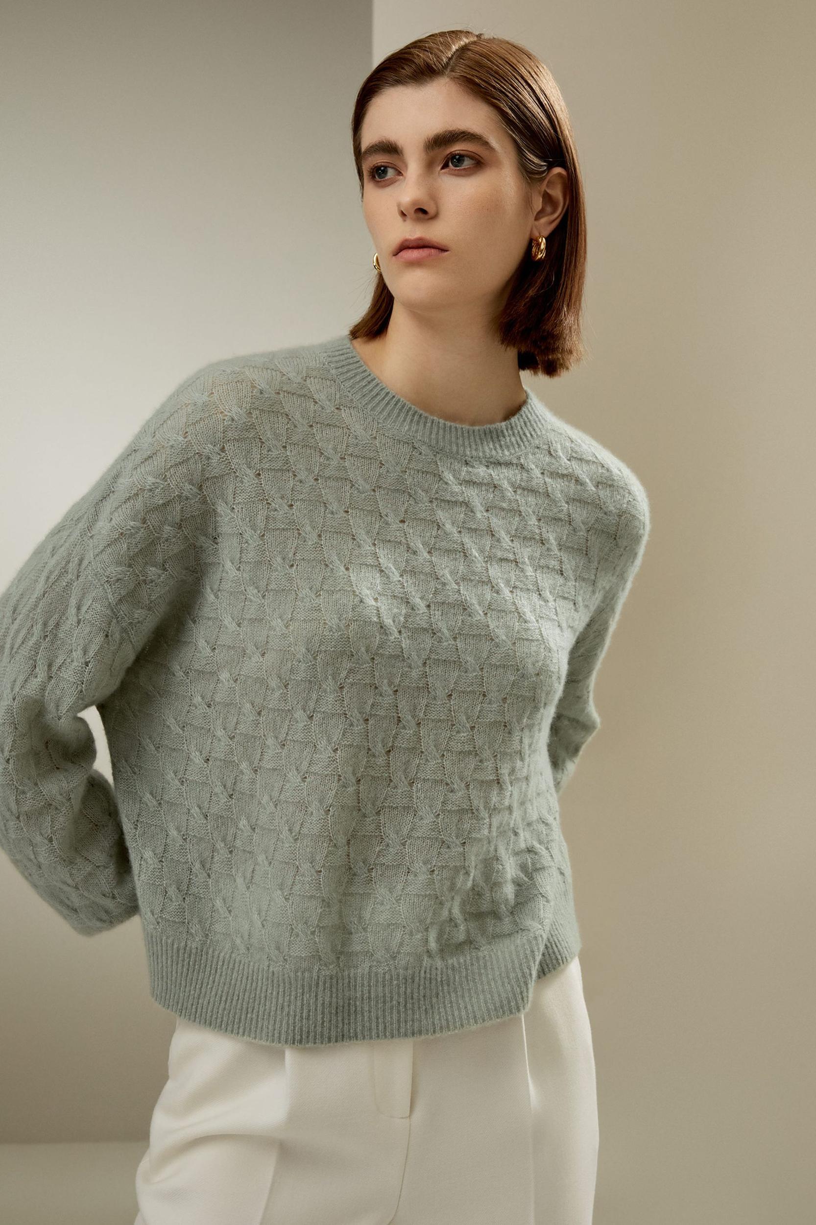 Silk-cashmere Blend Sweater Product Image