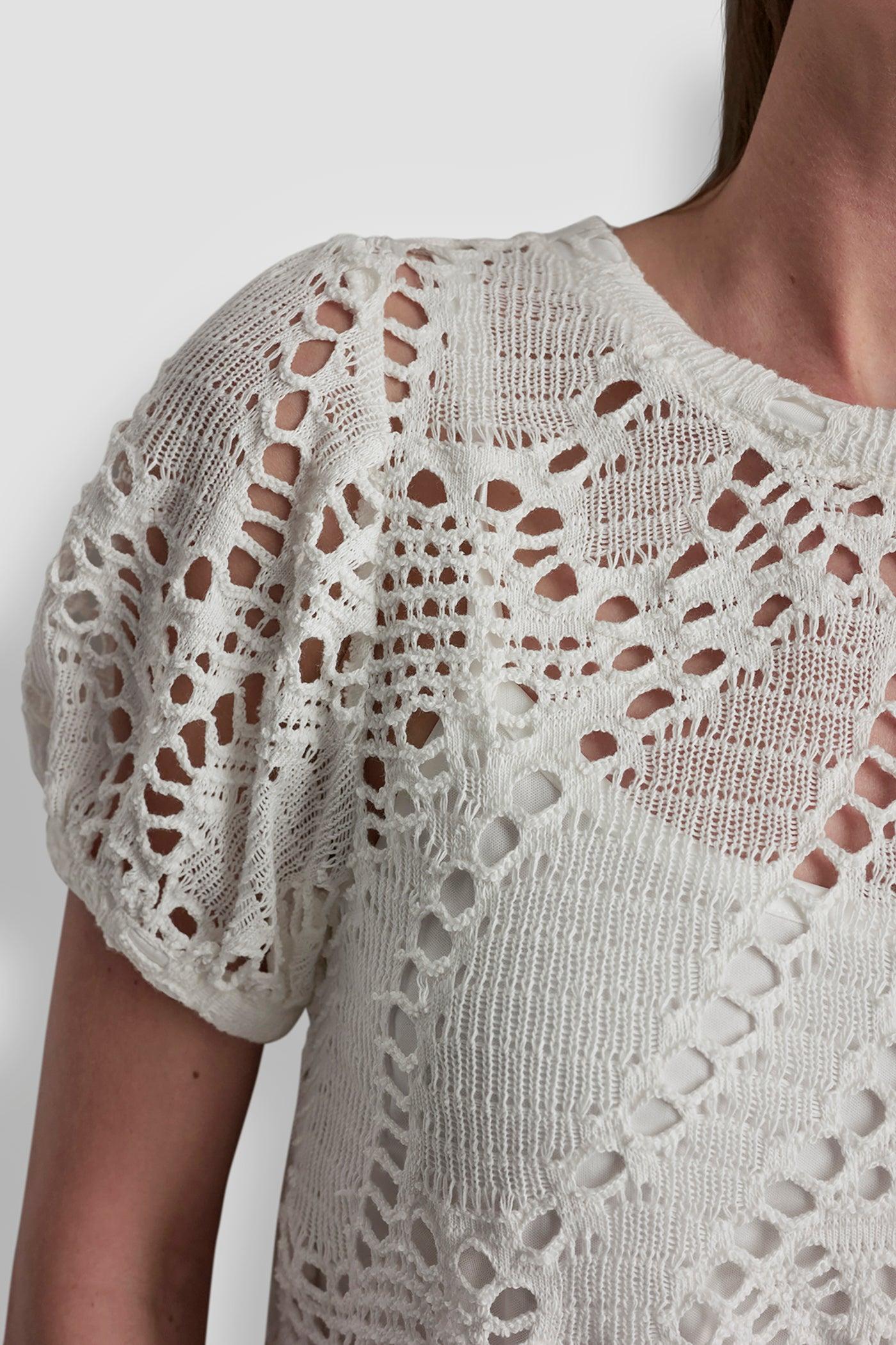 CROCHET LEAF TOP Product Image