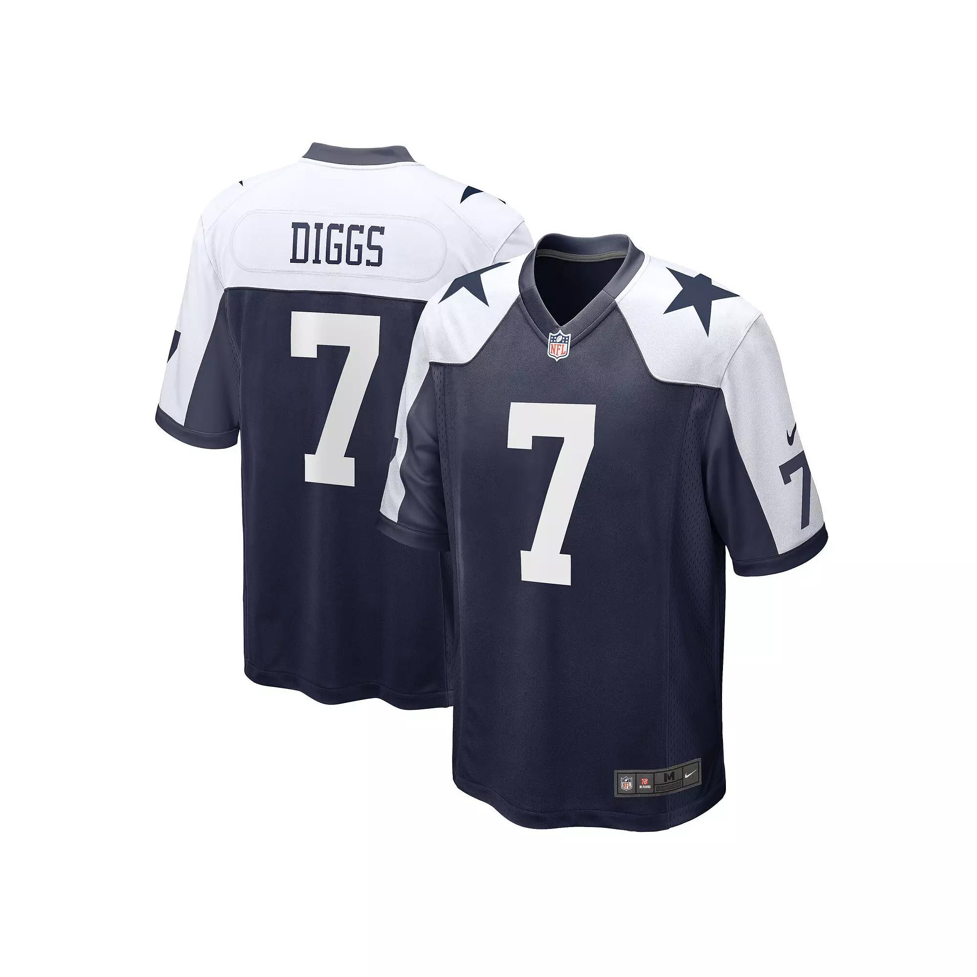Men's Nike Trevon Diggs Navy Dallas Cowboys Alternate Game Jersey, Size: 2XL, Blue Product Image