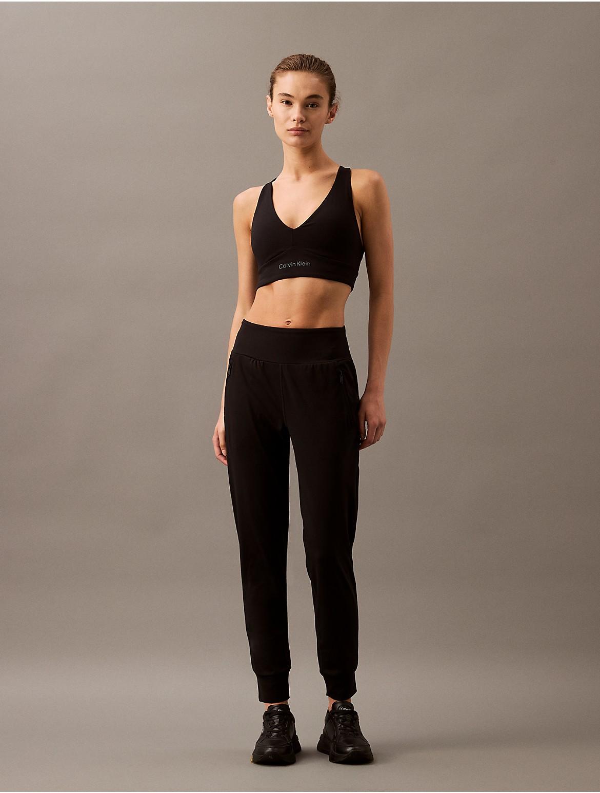Calvin Klein Womens Soft Stretch Sport Jogger - Grey Product Image