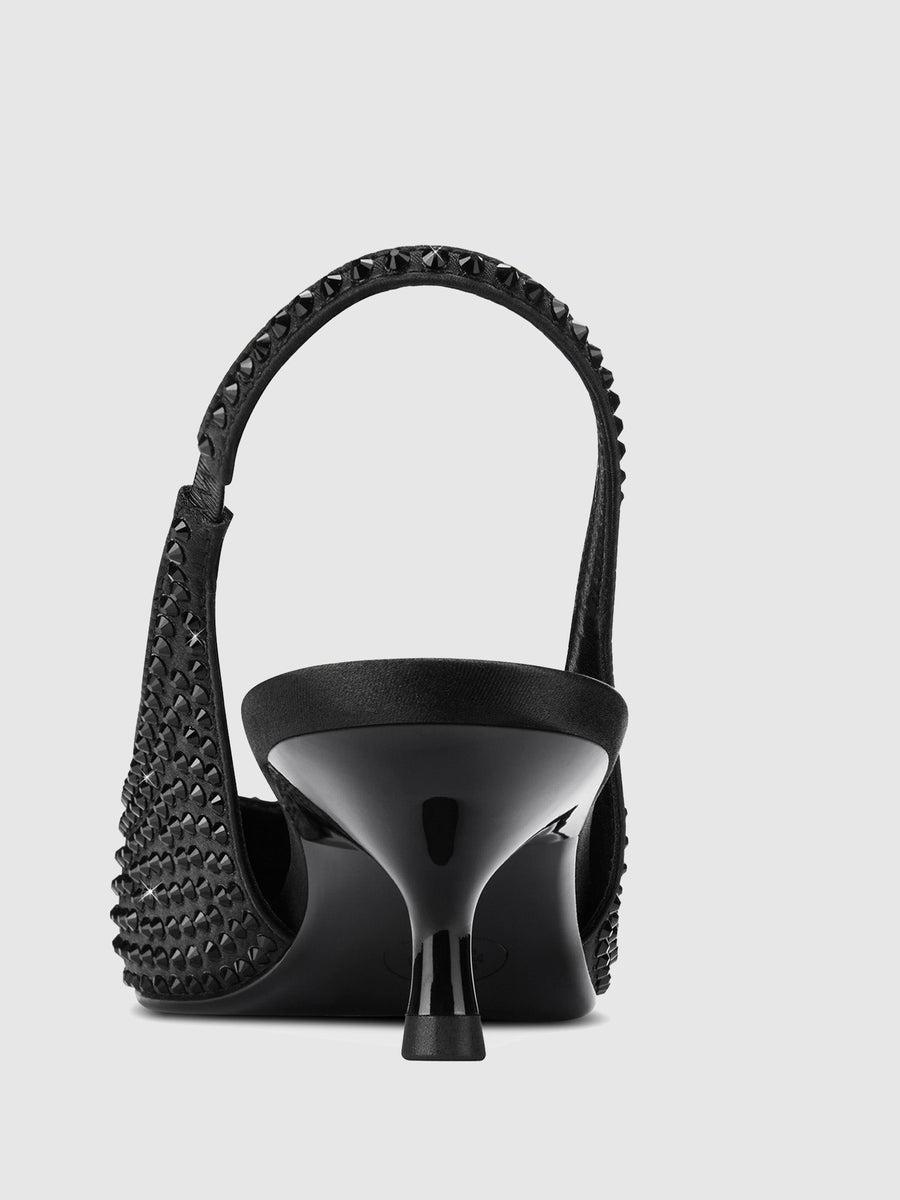 Chantilly Slingback - Noir Crystal Product Image