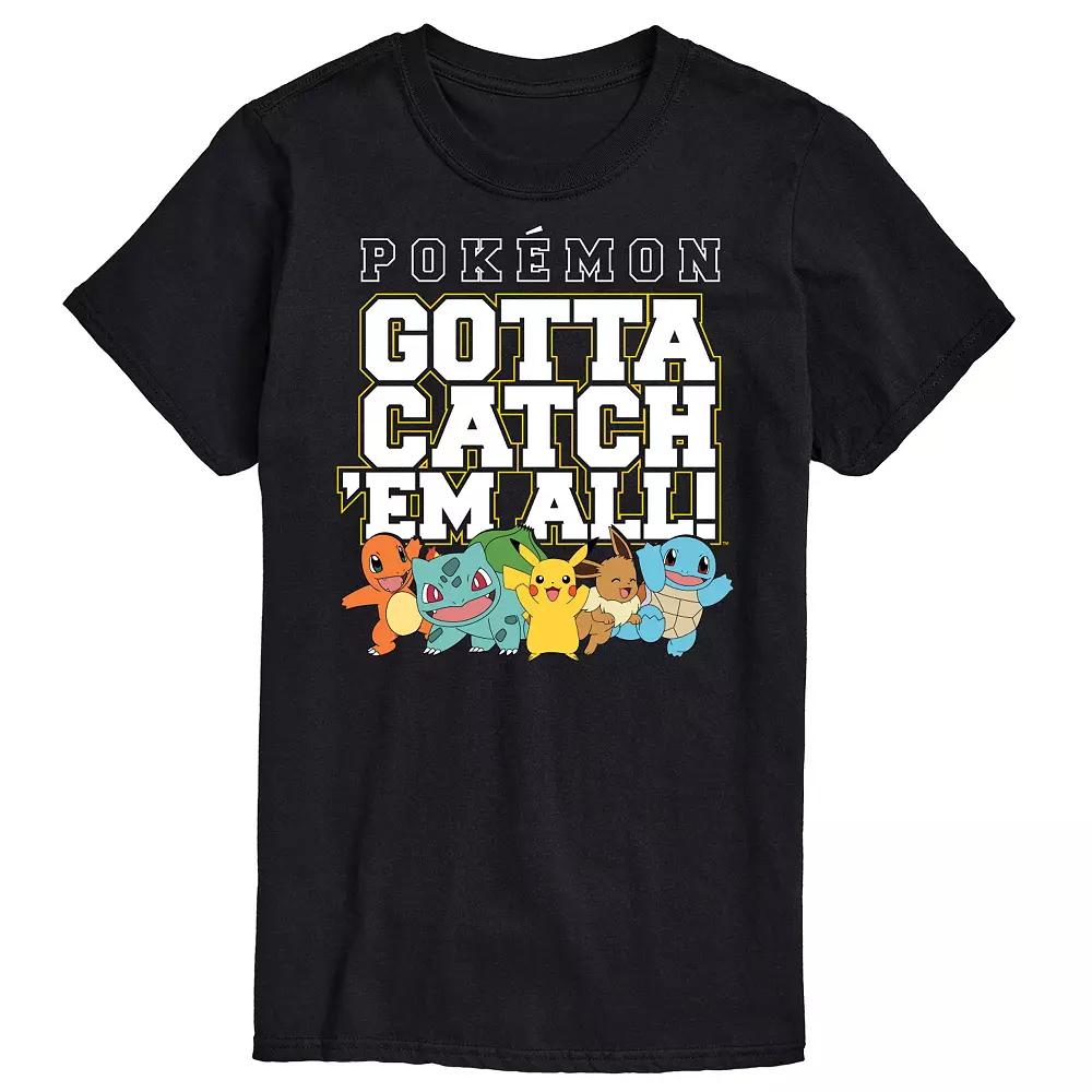 Big & Tall Pokemon Group Graphic Tee, Men's,  Product Image