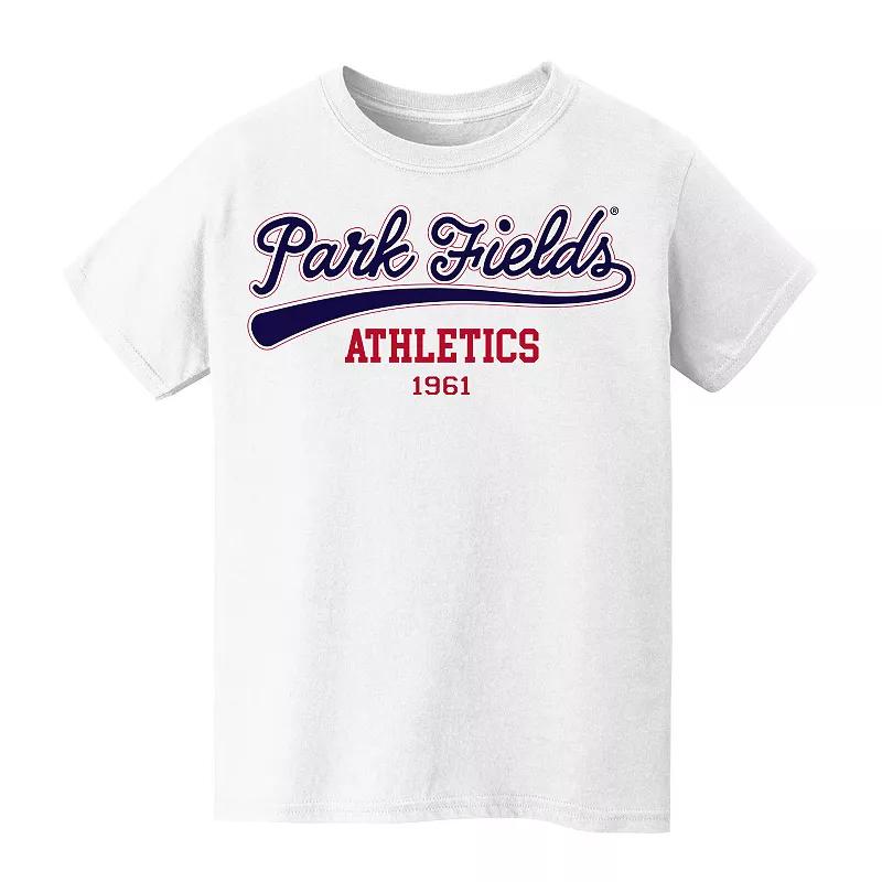 Kid's 8-20 Sixty One Navy and Red Graphic Tee, Kids Unisex,  Product Image