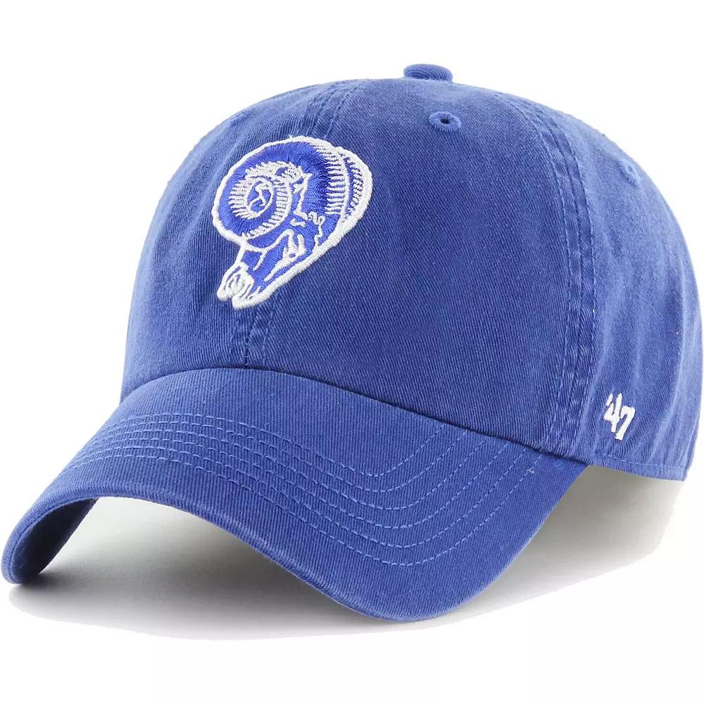 Men's '47 Royal Los Angeles Rams Gridiron Classics Franchise Legacy Fitted Hat,  Product Image