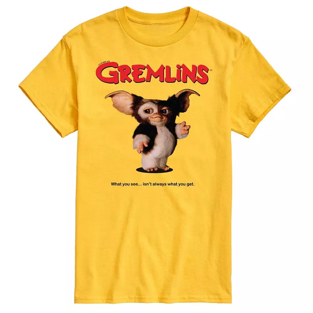 Big & Tall Gremlins Movie Poster Graphic Tee, Men's,  Product Image