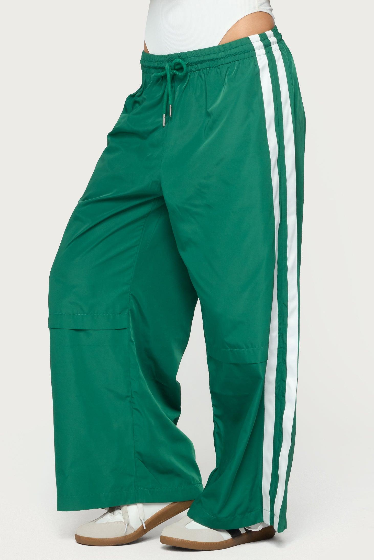 Petite Fauna Nylon Track Pants Product Image
