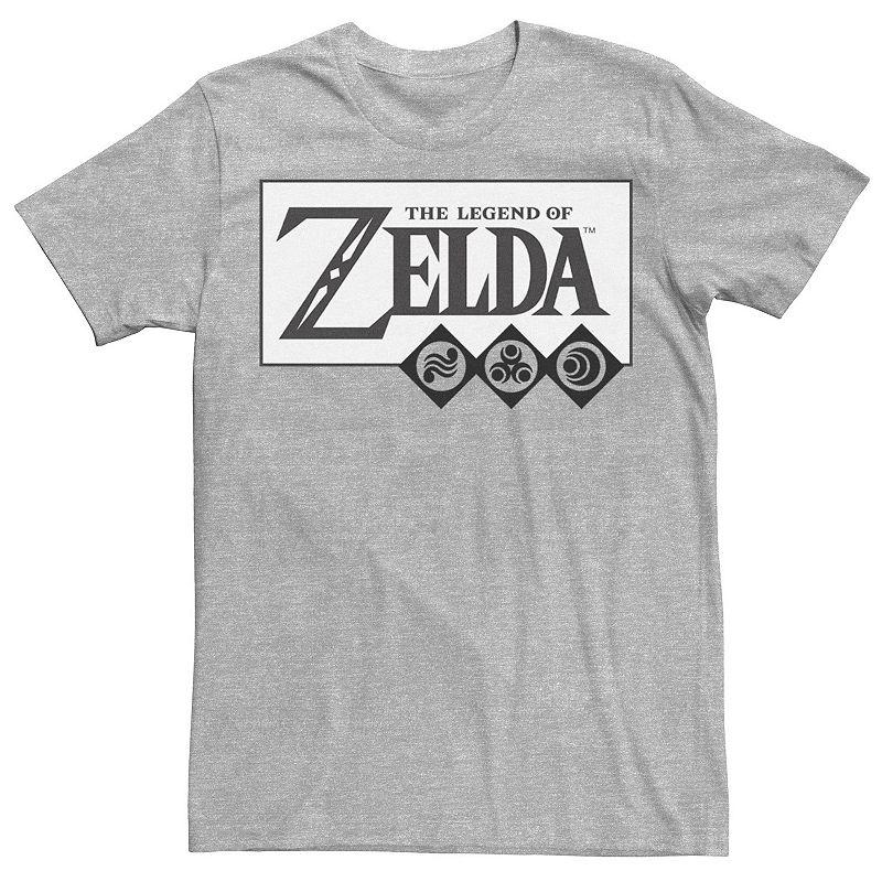 Men's The Legend Of Zelda Elements Logo Tee,  Product Image