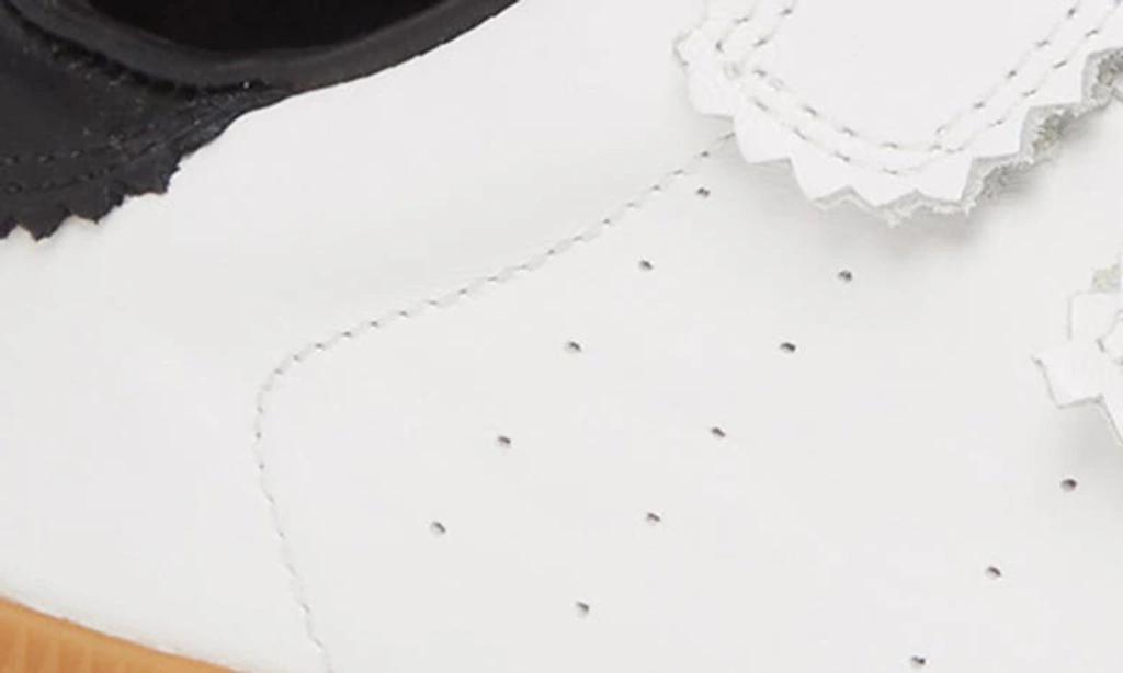 ISABEL MARANT Beth Suede-trimmed Leather Sneakers In White Product Image